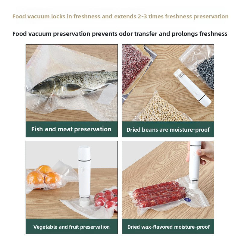 VAQLY Portable Vacuum Sealer with bags